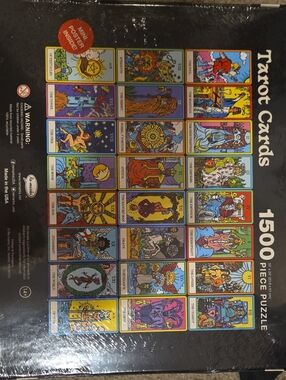 New Re-marks Puzzles Tarot Cards 1500 Piece Puzzle.